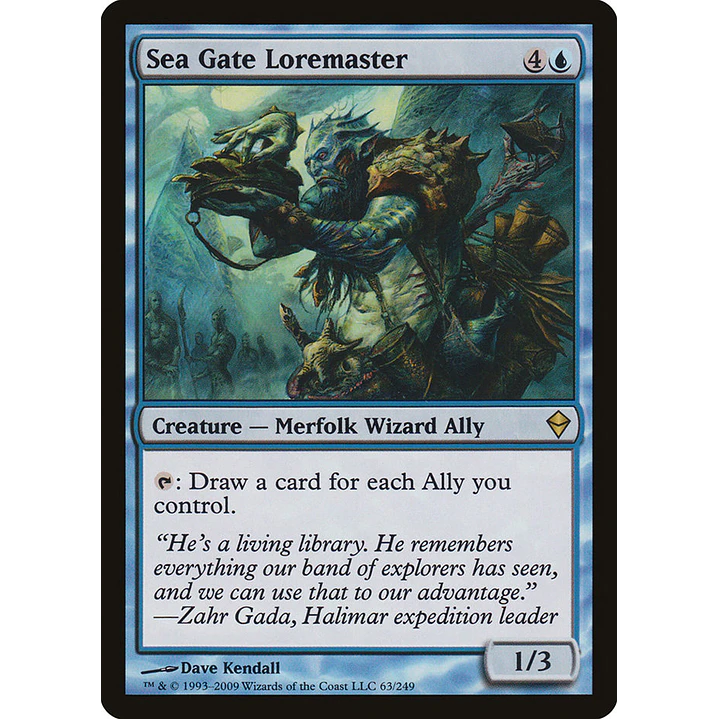 Sea Gate Loremaster | Español | NM | ZEN 1