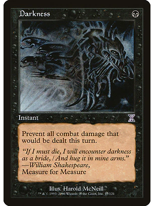 Darkness (Retro Frame) | Español | HP | TSB