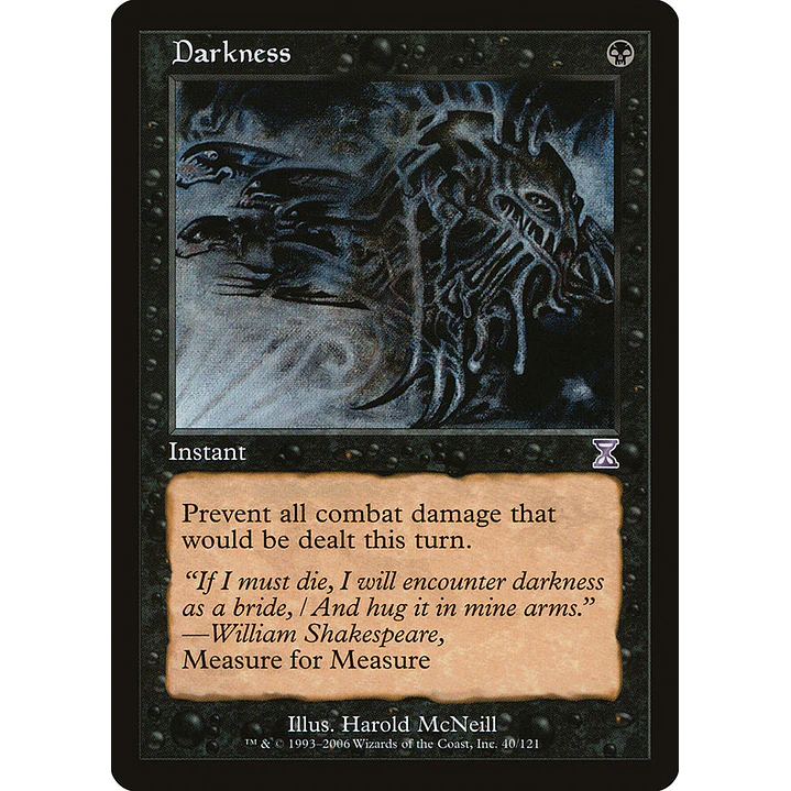 Darkness (Retro Frame) | Español | HP | TSB 1