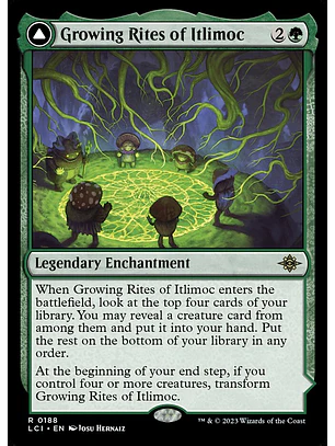 Growing Rites of Itlimoc // Itlimoc, Cradle of the Sun | Inglés | NM | LCI
