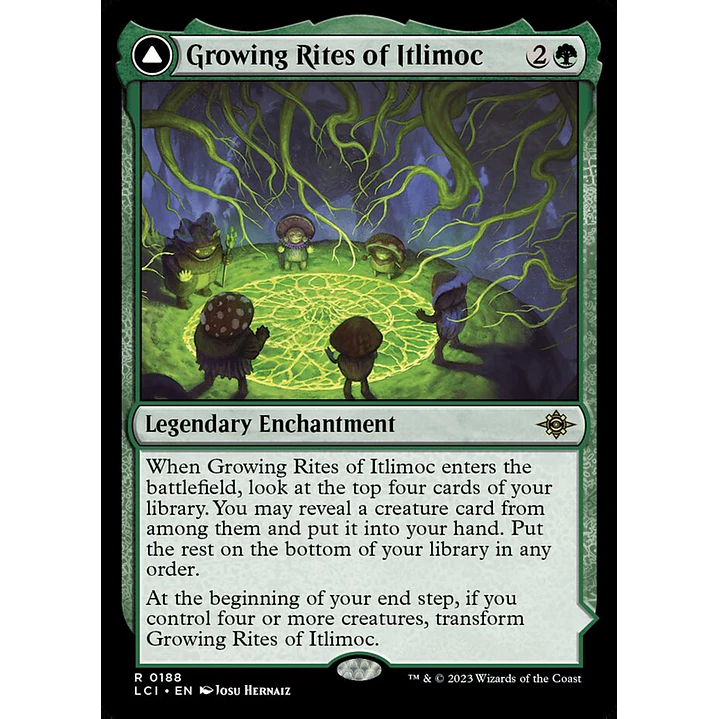 Growing Rites of Itlimoc // Itlimoc, Cradle of the Sun | Inglés | NM | LCI 1