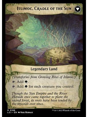 Growing Rites of Itlimoc // Itlimoc, Cradle of the Sun | Inglés | NM | LCI