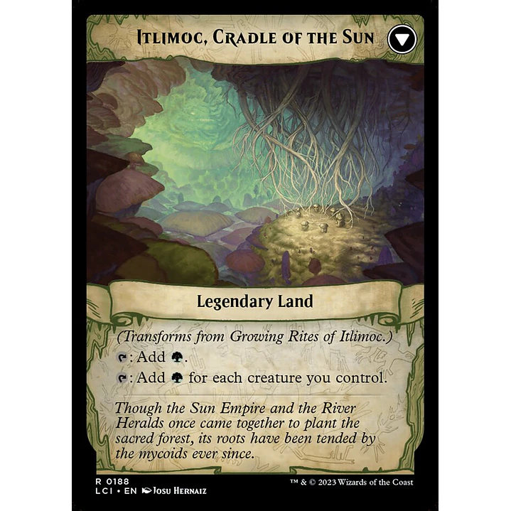 Growing Rites of Itlimoc // Itlimoc, Cradle of the Sun | Inglés | NM | LCI 2