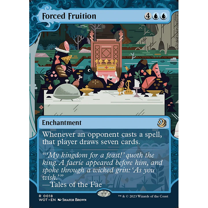 Forced Fruition (Showcase) | Español | NM | WOT 1