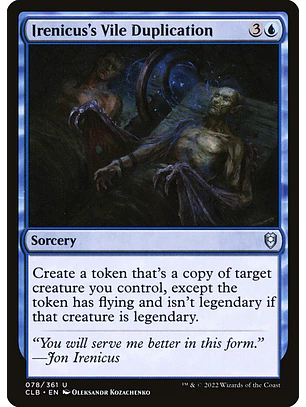 Irenicus's Vile Duplication (foil) | Inglés | NM | CLB