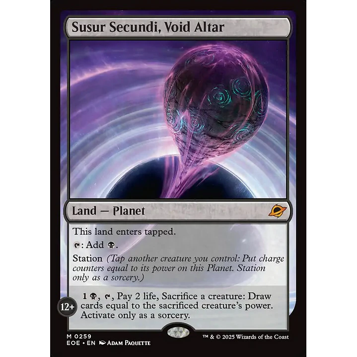 Susur Secundi, Void Altar | Español | NM | EOE 1