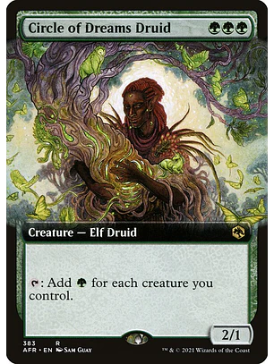 Circle of Dreams Druid (Extended Art foil) | Inglés | NM | AFR