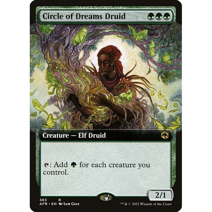 Circle of Dreams Druid (Extended Art foil) | Inglés | NM | AFR 1