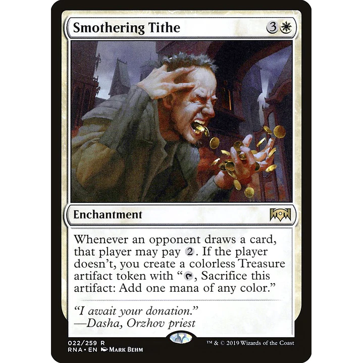 Smothering Tithe | Español | NM | RNA 1