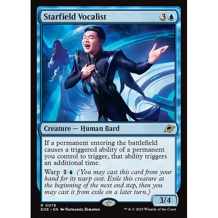 Starfield Vocalist | Inglés | NM | EOE 1