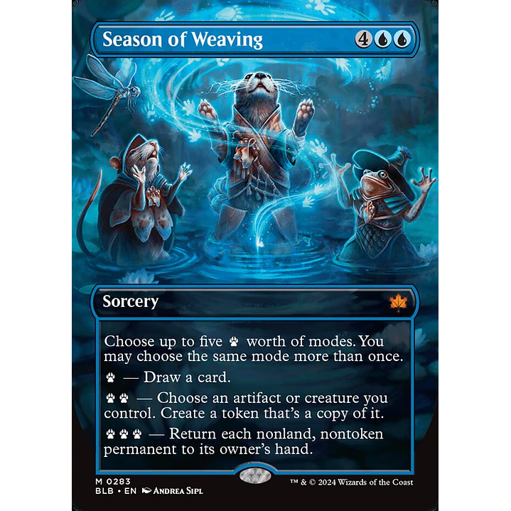 Season of Weaving (Borderless) | Español | NM | BLB 1