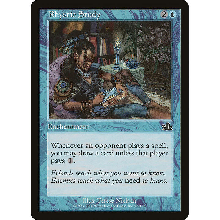 Rhystic Study (Retro Frame) | Inglés | NM | PCY 1