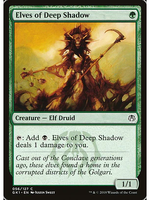 Elves of Deep Shadow | Inglés | NM | GK1