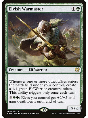 Elvish Warmaster | Inglés | NM | KHM