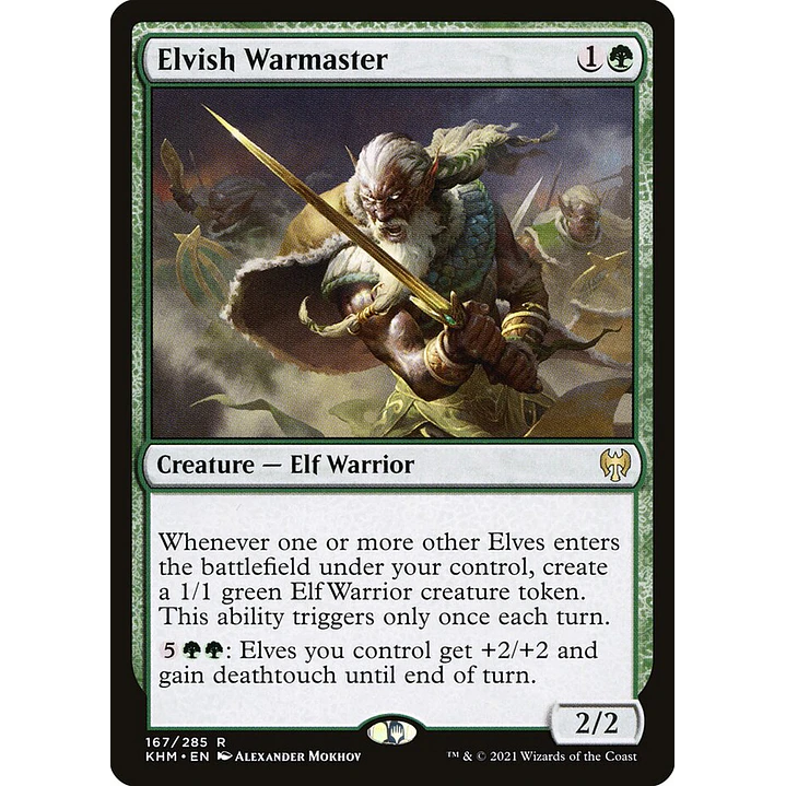 Elvish Warmaster | Inglés | NM | KHM 1