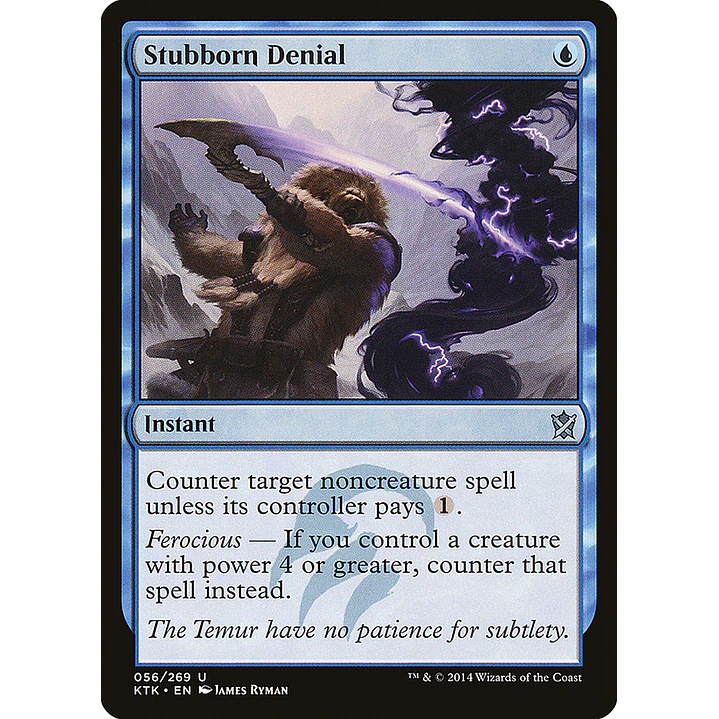 Stubborn Denial | Español | NM | KTK 1