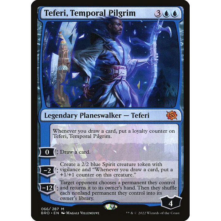 Teferi, Temporal Pilgrim | Inglés | NM | BRO 1