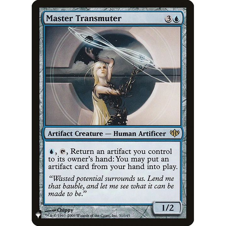 Master Transmuter | Inglés | NM | PLST 1