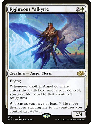 Righteous Valkyrie | Inglés | NM | J22