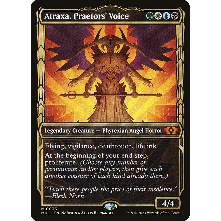Atraxa, Praetors' Voice (Showcase) | Inglés | NM | MUL 1