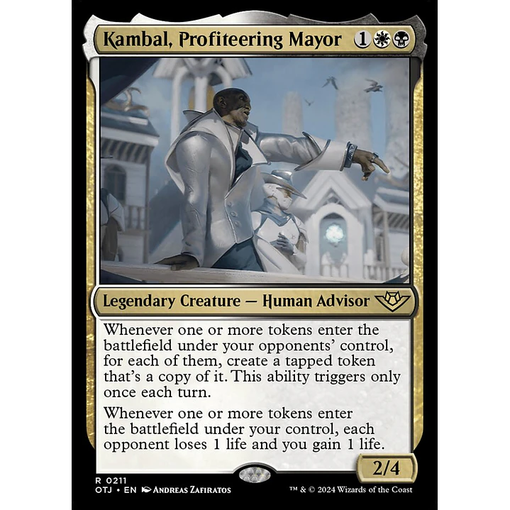 Kambal, Profiteering Mayor | Inglés | NM | OTJ 1