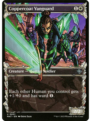 Coppercoat Vanguard (Showcase) | Inglés | NM | MAT