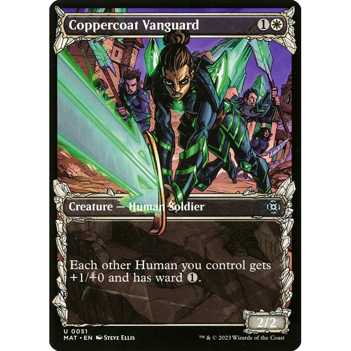Coppercoat Vanguard (Showcase) | Inglés | NM | MAT 1