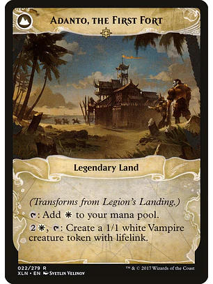 Legion's Landing // Adanto, the First Fort | Inglés | NM | XLN