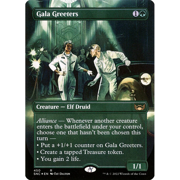 Gala Greeters (Borderless foil) | Inglés | NM | SNC 1
