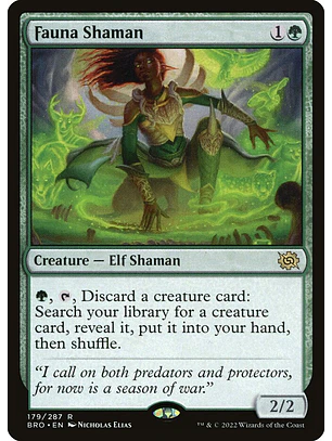Fauna Shaman | Español | NM | BRO