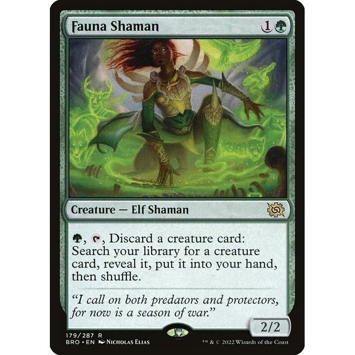 Fauna Shaman | Español | NM | BRO 1