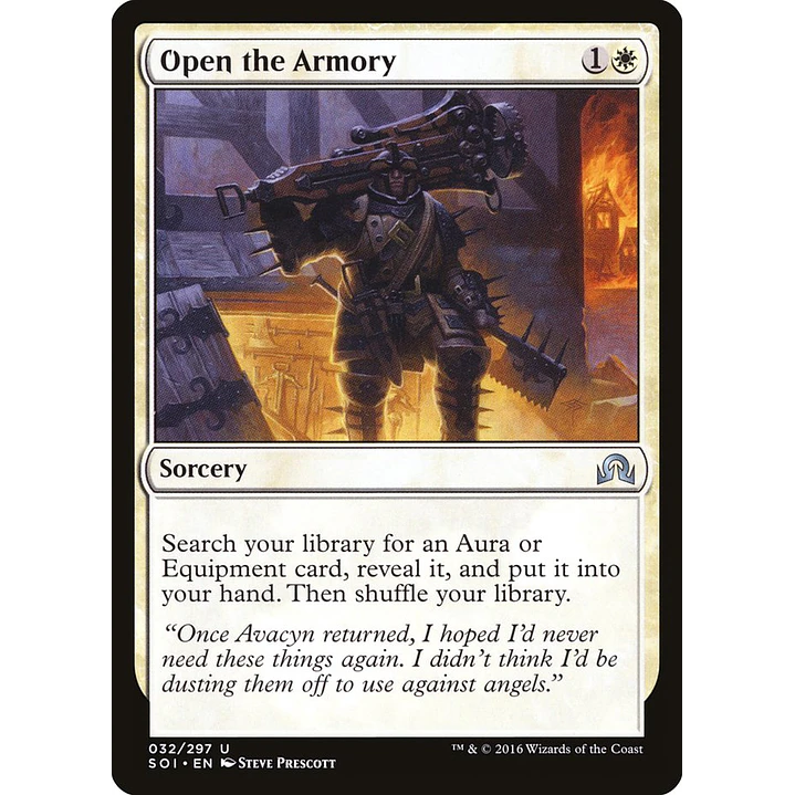 Open the Armory | Inglés | NM | SOI 1