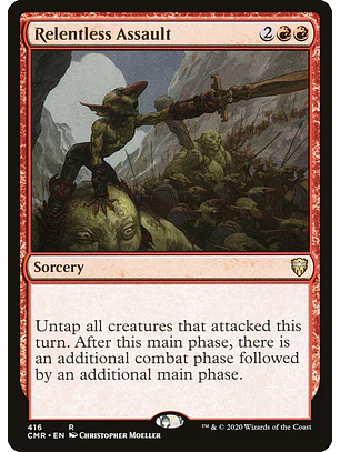 Relentless Assault | Inglés | NM | CMR