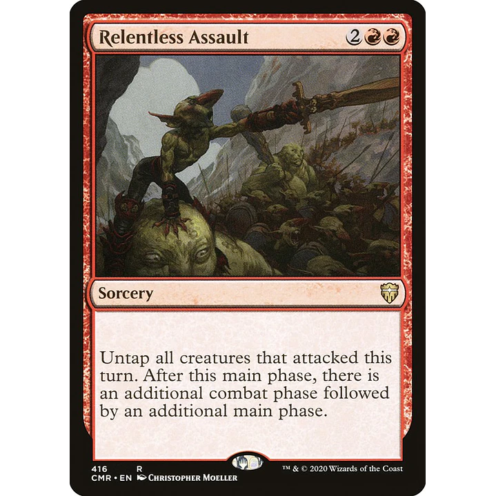 Relentless Assault | Inglés | NM | CMR 1