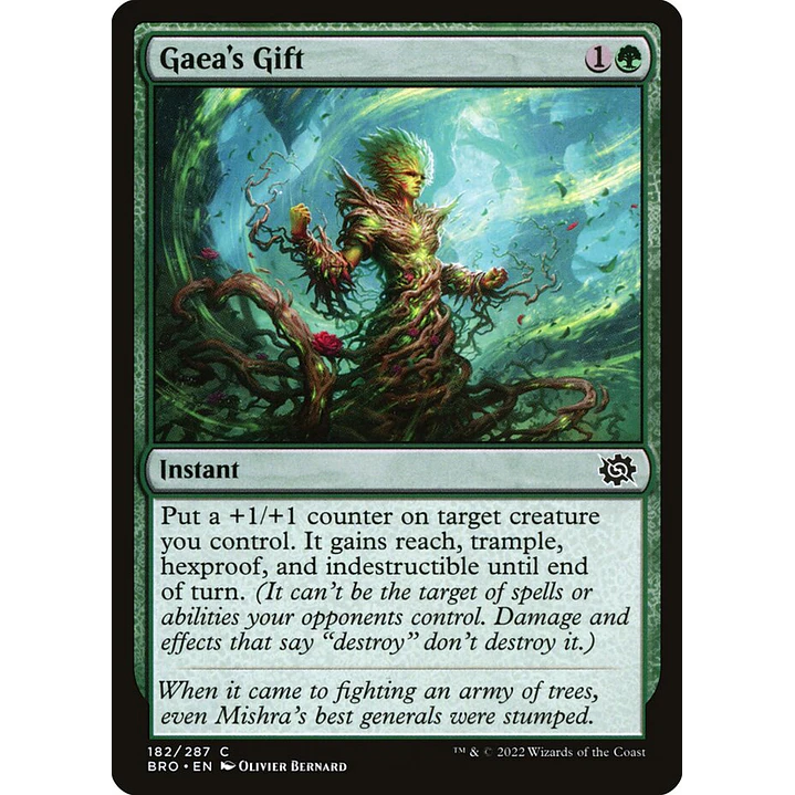 Gaea's Gift | Inglés | NM | BRO 1