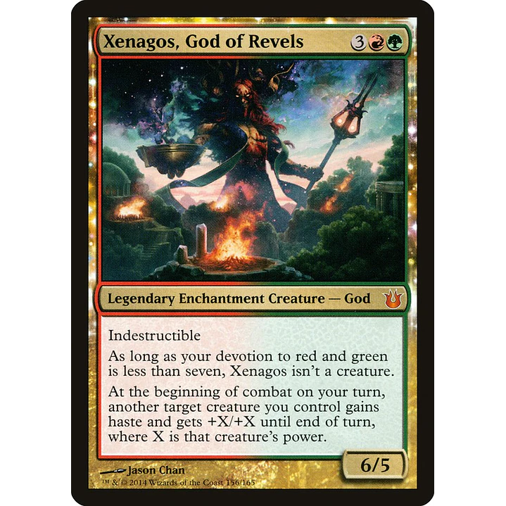 Xenagos, God of Revels | Inglés | NM | BNG 1