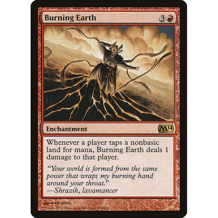 Burning Earth | Inglés | NM | M14 1