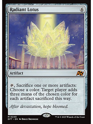 Radiant Lotus | Inglés | NM | DFT