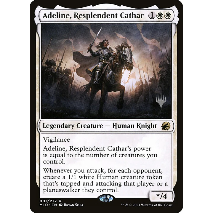Adeline, Resplendent Cathar | Inglés | NM | PMID 1