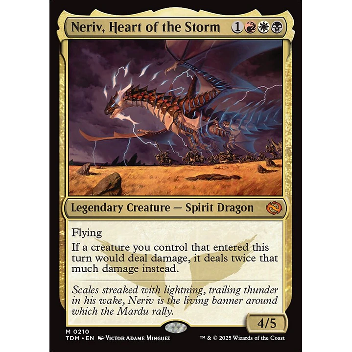 Neriv, Heart of the Storm | Inglés | NM | TDM 1