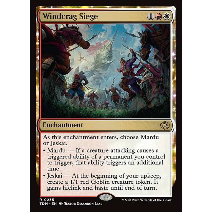 Windcrag Siege (foil) | Inglés | NM | TDM 1