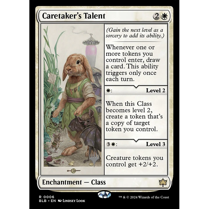 Caretaker's Talent | Inglés | NM | PBLB 1