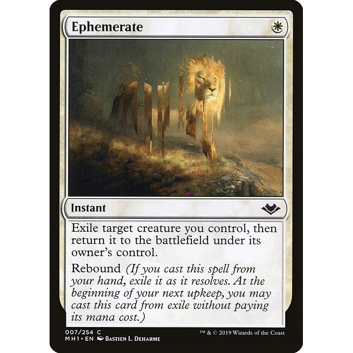 Ephemerate | Inglés | NM | MH1 1