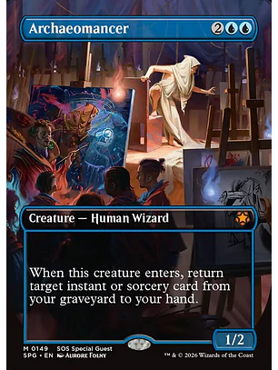 Archaeomancer (Borderless) | Inglés | NM | SPG