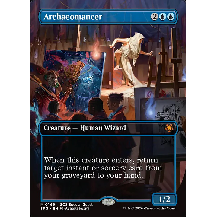Archaeomancer (Borderless) | Inglés | NM | SPG 1