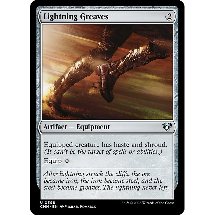Lightning Greaves | Inglés | NM | CMM 1