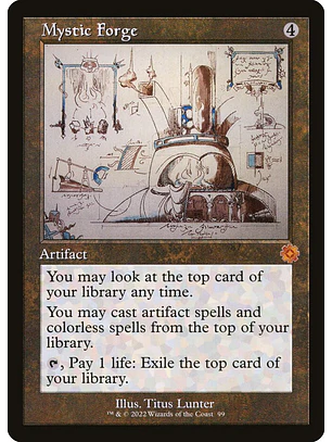 Mystic Forge (Retro Frame) | Español | NM | BRR