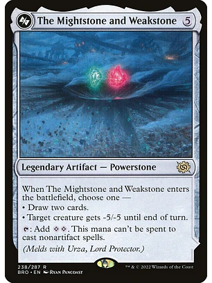 The Mightstone and Weakstone | Español | NM | BRO