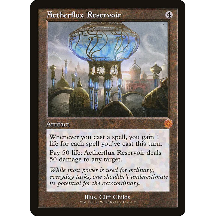 Aetherflux Reservoir (Retro Frame) | Español | NM | BRR 1