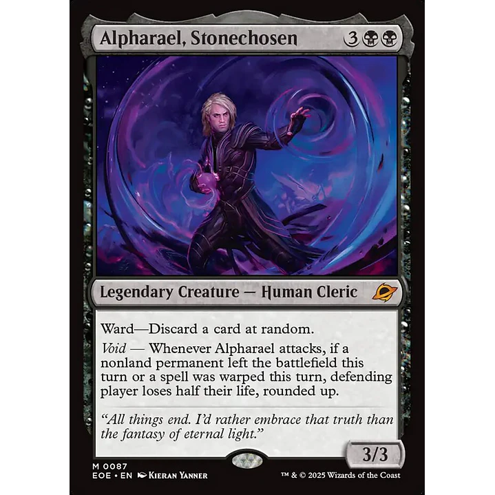 Alpharael, Stonechosen | Inglés | NM | EOE 1